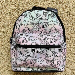 Bioworld WB Looney Tunes Characters Graphic Mini Backpack (New)